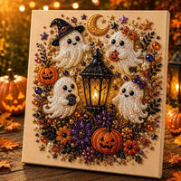 Design A — Cute Ghosts