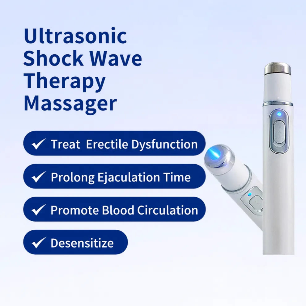 Advanced sound waves relieve muscle pain, joint stiffness, and tendon discomfort.