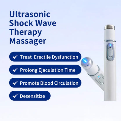 Advanced sound waves relieve muscle pain, joint stiffness, and tendon discomfort.