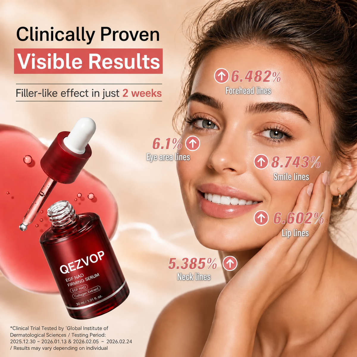 Korean NAD+ EGF Firming Serum