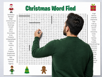 Christmas Word Find