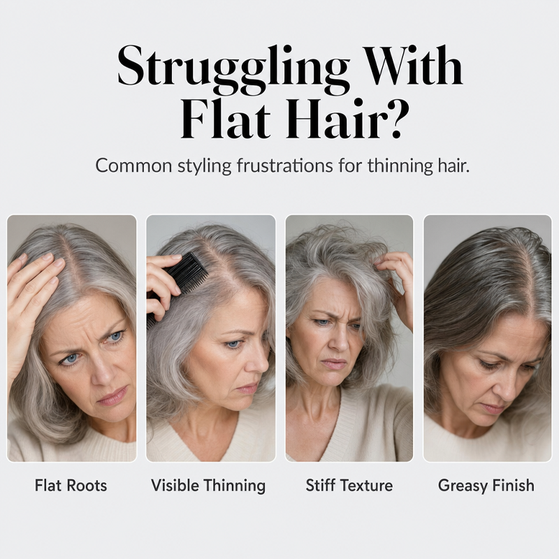 💁 Peach-Scented Volumizing Styling Spray — All-Day Hold